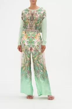 WIDE LEG WAISTED PANT LOST CITY