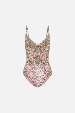 V NECK UNDERWIRE ONE PIECE QUEEN ATLANTIS -Fashion Store CAMILLA 00021132 V NECK UNDERWIRE ONE PIECE QUEEN ATLANTIS GHOST