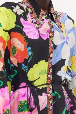 SHIFT SHIRT DRESS AWAY WITH THE FAIRIES -Fashion Store CAMILLA 00021521 SHIFT SHIRT DRESS AWAY WITH THE FAIRIES 5