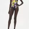 STRAPLESS ONE PIECE PEACE BE WITH YOU -Fashion Store CAMILLA 00021629 STRAPLESS ONE PIECE PEACE BE WITH YOU 1