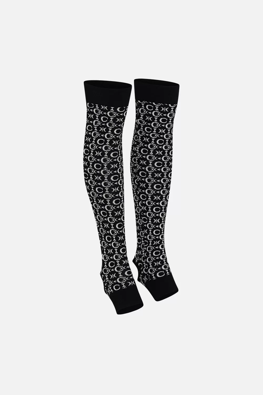 KNITTED SLOUCH LEG WARMERS LEOS SKY 5 KNITTED SLOUCH LEG WARMERS LEOS SKY - Image 3