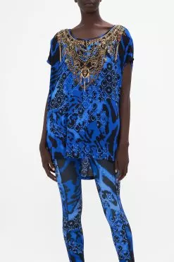 LOOSE FIT TEE CAT GOT YOUR TONGUE -Fashion Store CAMILLA 00021648 LOOSE FIT TEE CAT GOT YOUR TONGUE 4