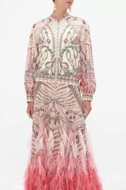 PANELLED SLEEVE BLOUSON BOMBER STARSHIP SISTAS 12 PANELLED SLEEVE BLOUSON BOMBER STARSHIP SISTAS -Fashion Store CAMILLA 00021658 PANELLED SLEEVE BLOUSON BOMBER STARSHIP SISTAS 4