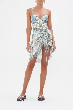 SHORT TASSEL SARONG MOON AND BACK