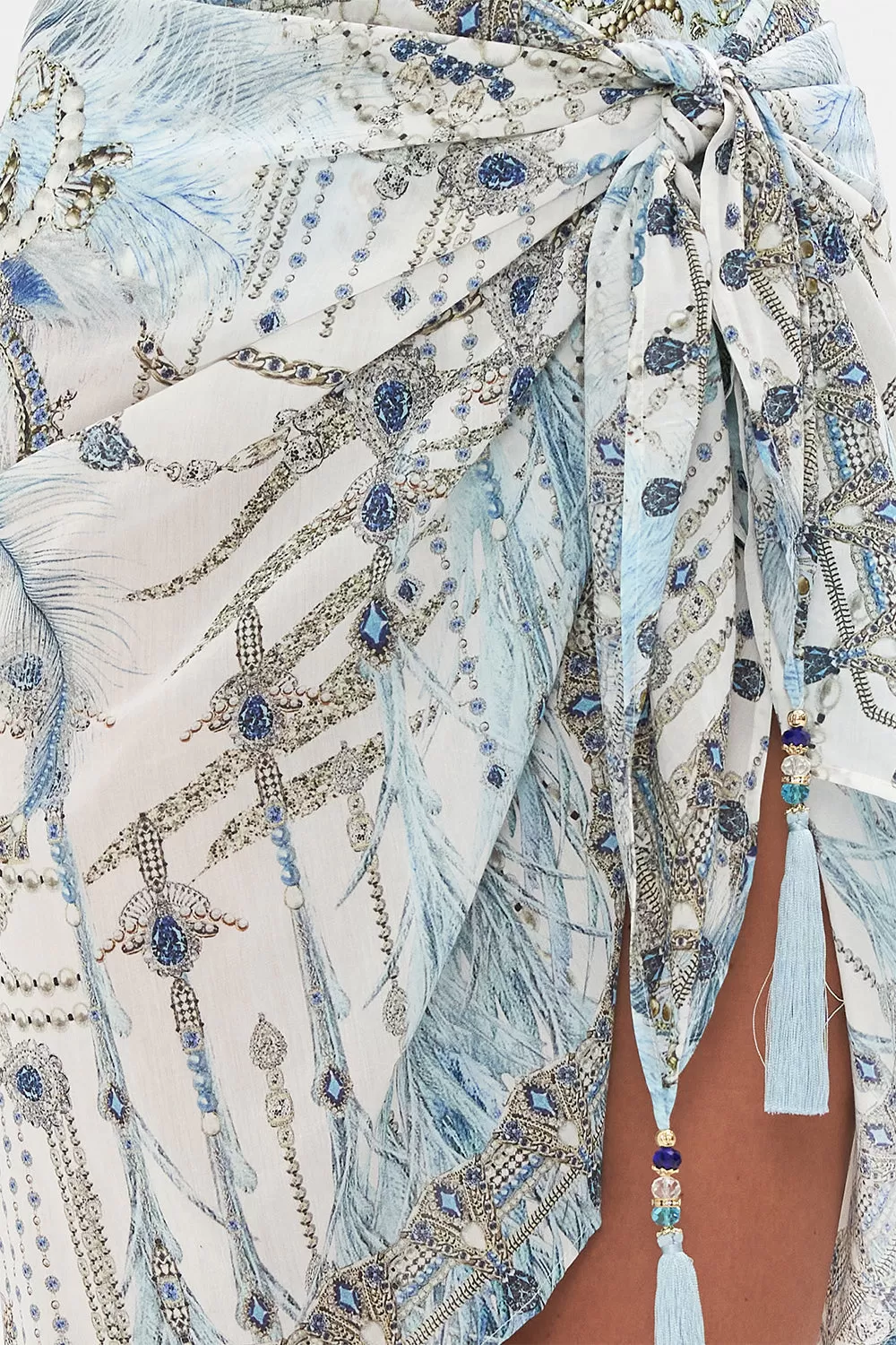 SHORT TASSEL SARONG MOON AND BACK 8 SHORT TASSEL SARONG MOON AND BACK - Image 6