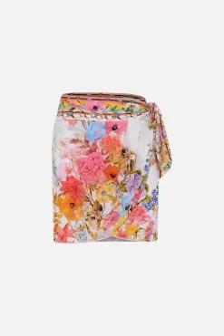 SHORT DRAPED SARONG SUNLIGHT SYMPHONY -Fashion Store CAMILLA 00021765 SHORT DRAPED SARONG SUNLIGHT SYMPHONY GHOST 1
