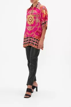 OVERSIZED SHIRT WITH POCKET WILD AND RUNNING -Fashion Store CAMILLA 00021997 WILD AND RUNNING OVERSIZED SHIRT WITH POCKET 3