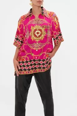 OVERSIZED SHIRT WITH POCKET WILD AND RUNNING -Fashion Store CAMILLA 00021997 WILD AND RUNNING OVERSIZED SHIRT WITH POCKET 5