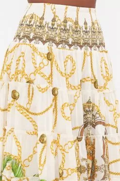 SHIRRED WAIST TIERED CIRCLE SKIRT MY SWEET DEVOTION 13 SHIRRED WAIST TIERED CIRCLE SKIRT MY SWEET DEVOTION -Fashion Store CAMILLA 00022014 SHIRRED WAIST TIERED CIRCLE SKIRT MY SWEET DEVOTION 5