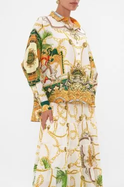 CURVED HEM SHIRT MY SWEET DEVOTION 14 CURVED HEM SHIRT MY SWEET DEVOTION -Fashion Store CAMILLA 00022015 MY SWEET DEVOTION CURVED HEM SHIRT 5