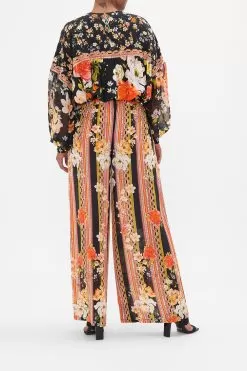 BLOUSON BLOUSE WITH NECK TIE SECRET HISTORY -Fashion Store CAMILLA 00022068 BLOUSON BLOUSE WITH NECK TIE SECRET HISTORY 5