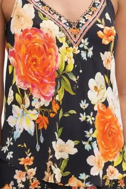 V-NECK BIAS CAMI SECRET HISTORY -Fashion Store CAMILLA 00022072 V NECK BIAS CAMI SECRET HISTORY 5