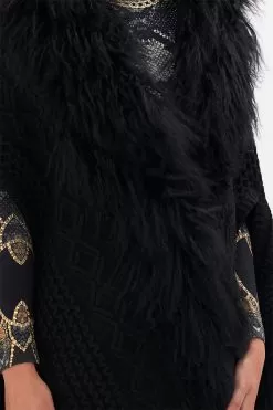 SHEARLING CAPE BOSS OF THE BRUMBIES -Fashion Store CAMILLA 00022076 SHEARLING CAPE BOSS OF THE BRUMBIES 5