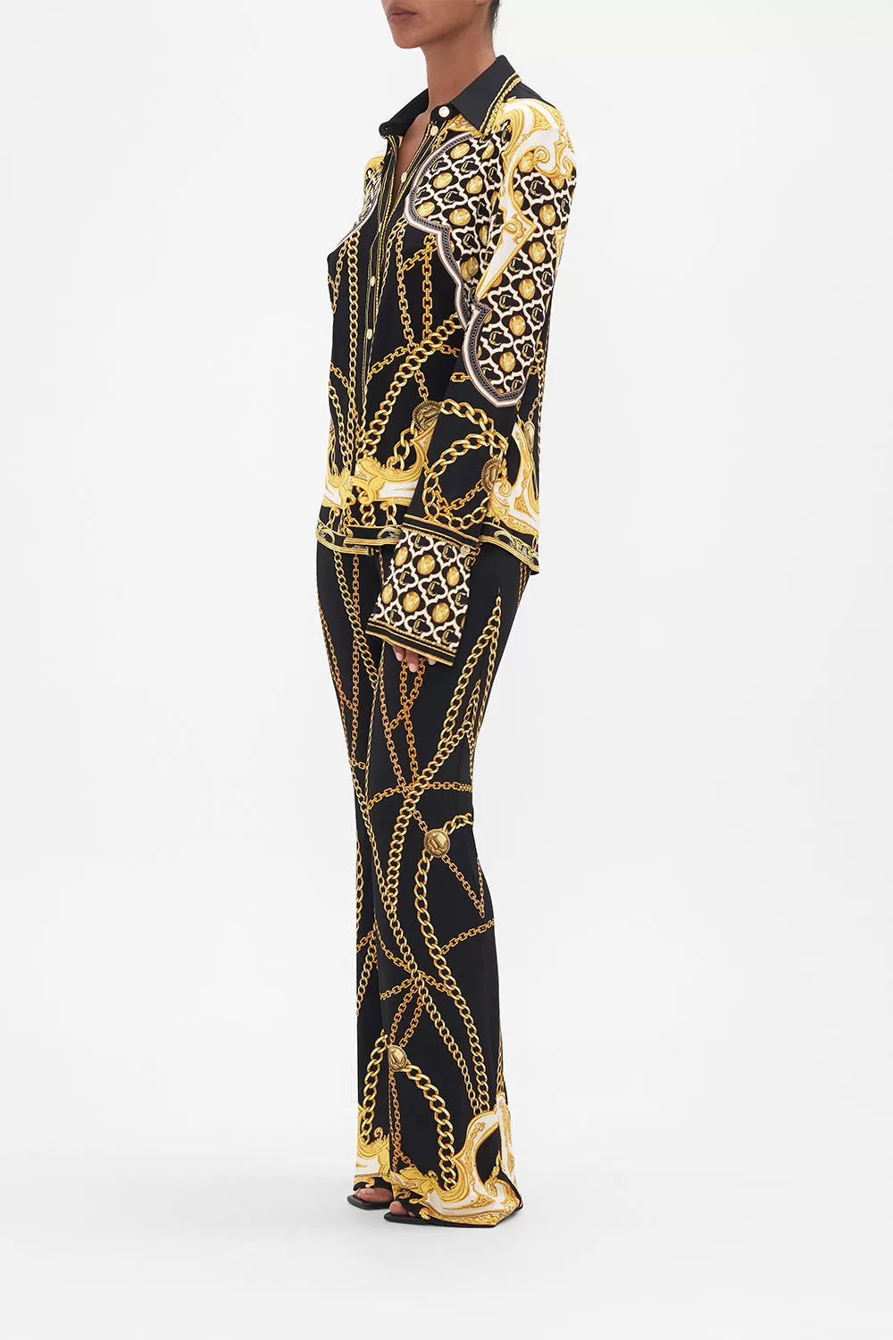 FITTED JERSEY SHIRT TETHER ME NOT 4 FITTED JERSEY SHIRT TETHER ME NOT - Image 2