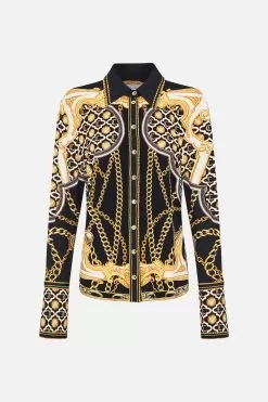 FITTED JERSEY SHIRT TETHER ME NOT 13 FITTED JERSEY SHIRT TETHER ME NOT -Fashion Store CAMILLA 00022154 FITTED JERSEY SHIRT TETHER ME NOT GHOST b623a8e8 3de3 43f6 836f 5021a036b26d