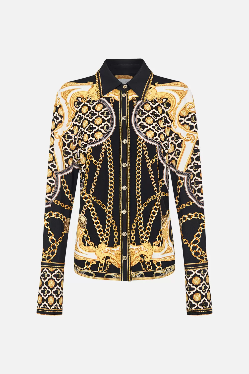 FITTED JERSEY SHIRT TETHER ME NOT 8 FITTED JERSEY SHIRT TETHER ME NOT - Image 6