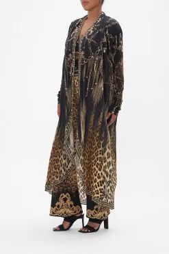 LONG CASUAL JACKET WITH POCKETS JUNGLE DREAMING -Fashion Store CAMILLA 00022188 LONG CASUAL JACKET WITH POCKETS JUNGLE DREAMING 2