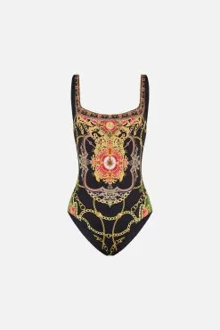 UNDERWIRE SQUARE NECK ONE PIECE JEALOUSY AND JEWELS -Fashion Store CAMILLA 00022251 UNDERWIRESQUARENECKONEPIECE JEALOUSYANDJEWELS FL 1