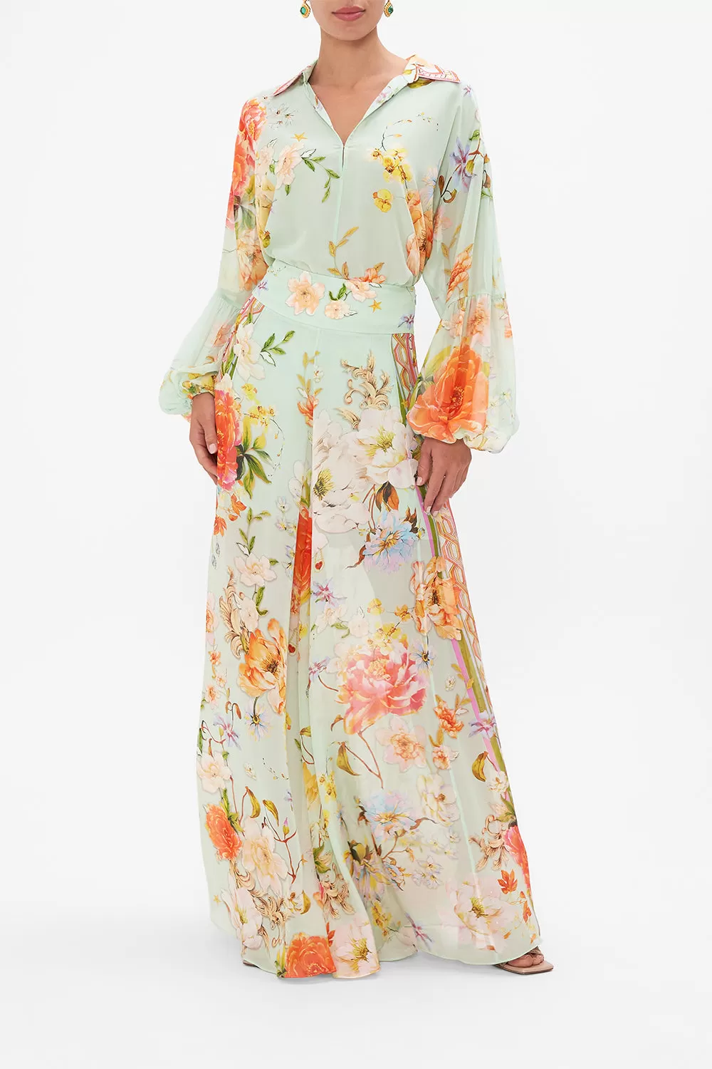 VINTAGE COLLAR BLOUSE TALK THE WALK