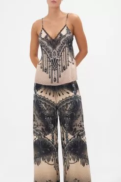 LACE TRIM CAMI CURTAIN CALL CHAOS -Fashion Store CAMILLA 00022399 LACE TRIM CAMI CURTAIN CALL CHAOS 4