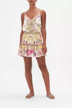 SHORT SHIRRED SKIRT DESTINY CALLING