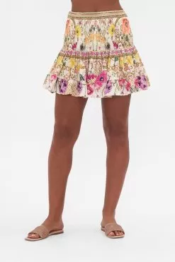 SHORT SHIRRED SKIRT DESTINY CALLING -Fashion Store CAMILLA 00022401 SHORT SHIRRED SKIRT DESTINY CALLING 4