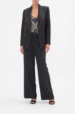 DOUBLE BREASTED SUIT JACKET CURTAIN CALL CHAOS