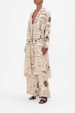 SPLIT CUFF SOFT COAT FAME FEVER -Fashion Store CAMILLA 00022414 SPLIT CUFF SOFT COAT FAME FEVER 2