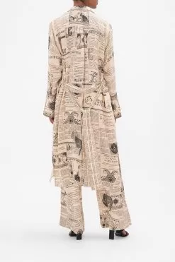 SPLIT CUFF SOFT COAT FAME FEVER -Fashion Store CAMILLA 00022414 SPLIT CUFF SOFT COAT FAME FEVER 3