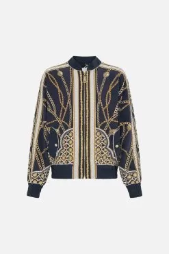 RELAXED BOMBER JACKET TETHER ME NOT -Fashion Store CAMILLA 00022573 RELAXED BOMBER JACKET TETHER ME NOT GHOST 1