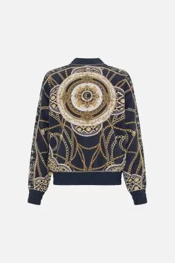 RELAXED BOMBER JACKET TETHER ME NOT -Fashion Store CAMILLA 00022573 RELAXED BOMBER JACKET TETHER ME NOT GHOST 2