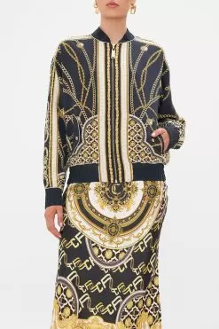 RELAXED BOMBER JACKET TETHER ME NOT -Fashion Store CAMILLA 00022573 TETHERMENOT RELAXEDBOMBERJACKET 4