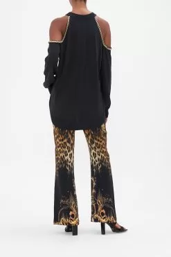 RELAXED COLD SHOULDER JUMPER TETHER ME NOT -Fashion Store CAMILLA 00022650 RELAXED COLD SHOULDER JUMPER TETHER ME NOT 3