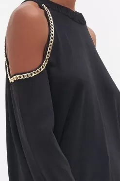 RELAXED COLD SHOULDER JUMPER TETHER ME NOT -Fashion Store CAMILLA 00022650 RELAXED COLD SHOULDER JUMPER TETHER ME NOT 5