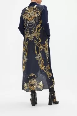 Fashion Store -Fashion Store CAMILLA 00022663 MOONLIGHTMELODIES KNITTEDCASUALJACKETW SILKBACK 3