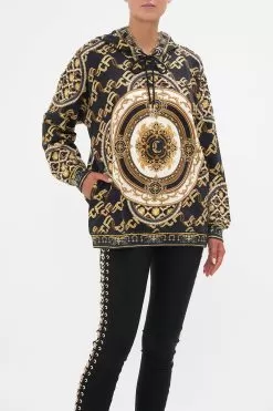 HOODY WITH POCKETS TETHER ME NOT -Fashion Store CAMILLA 00022745 HOODY WITH POCKETS TETHER ME NOT 4