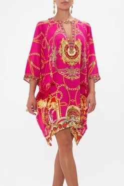 BATWING CUTOUT SHORT KAFTAN WILD AND RUNNING 12 BATWING CUTOUT SHORT KAFTAN WILD AND RUNNING -Fashion Store CAMILLA 00022796 WILD AND RUNNING BATWING CUTOUT SHORT KAFTAN 4