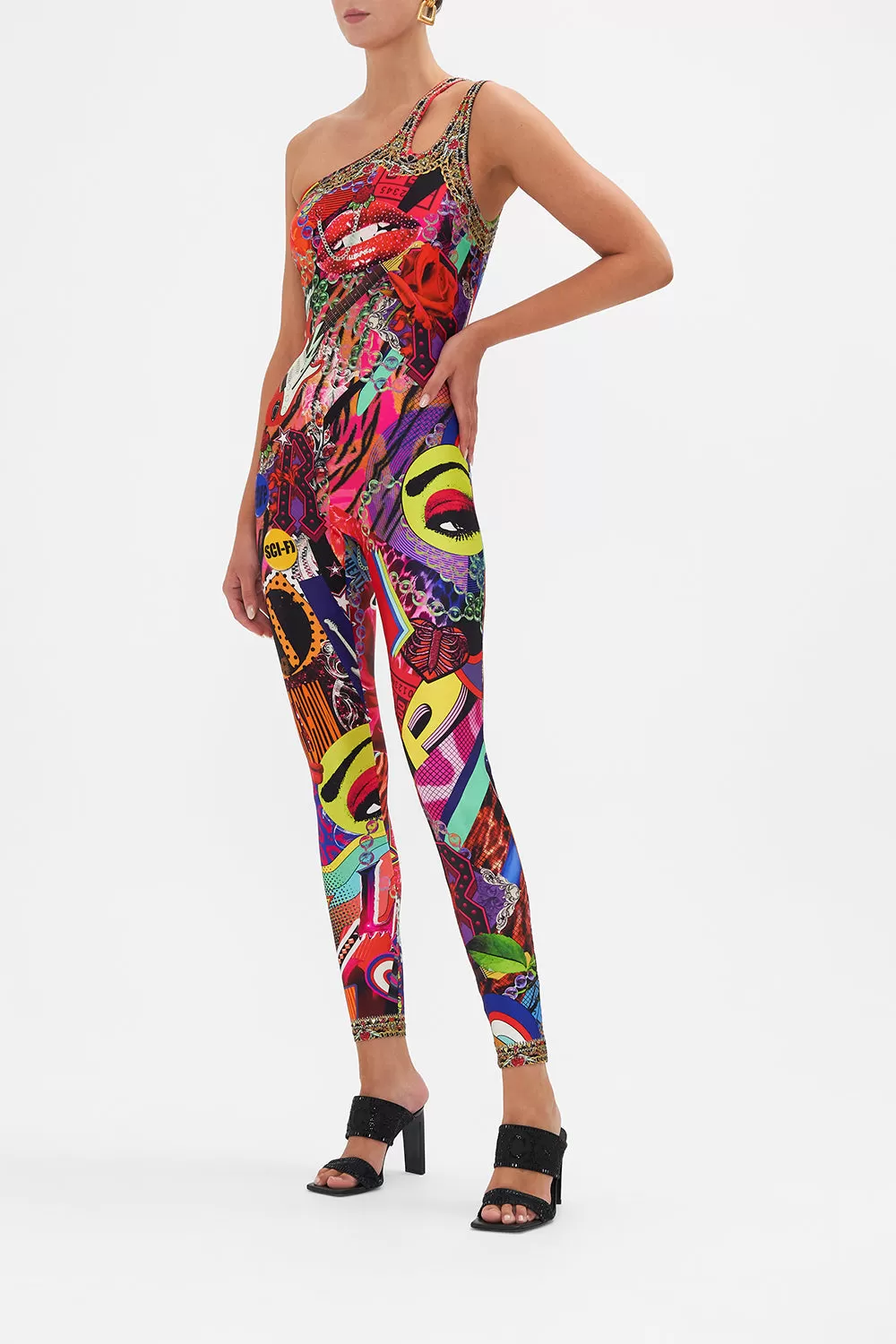 ONE SHOULDER CUTOUT CATSUIT RADICAL REBIRTH 6 ONE SHOULDER CUTOUT CATSUIT RADICAL REBIRTH - Image 4