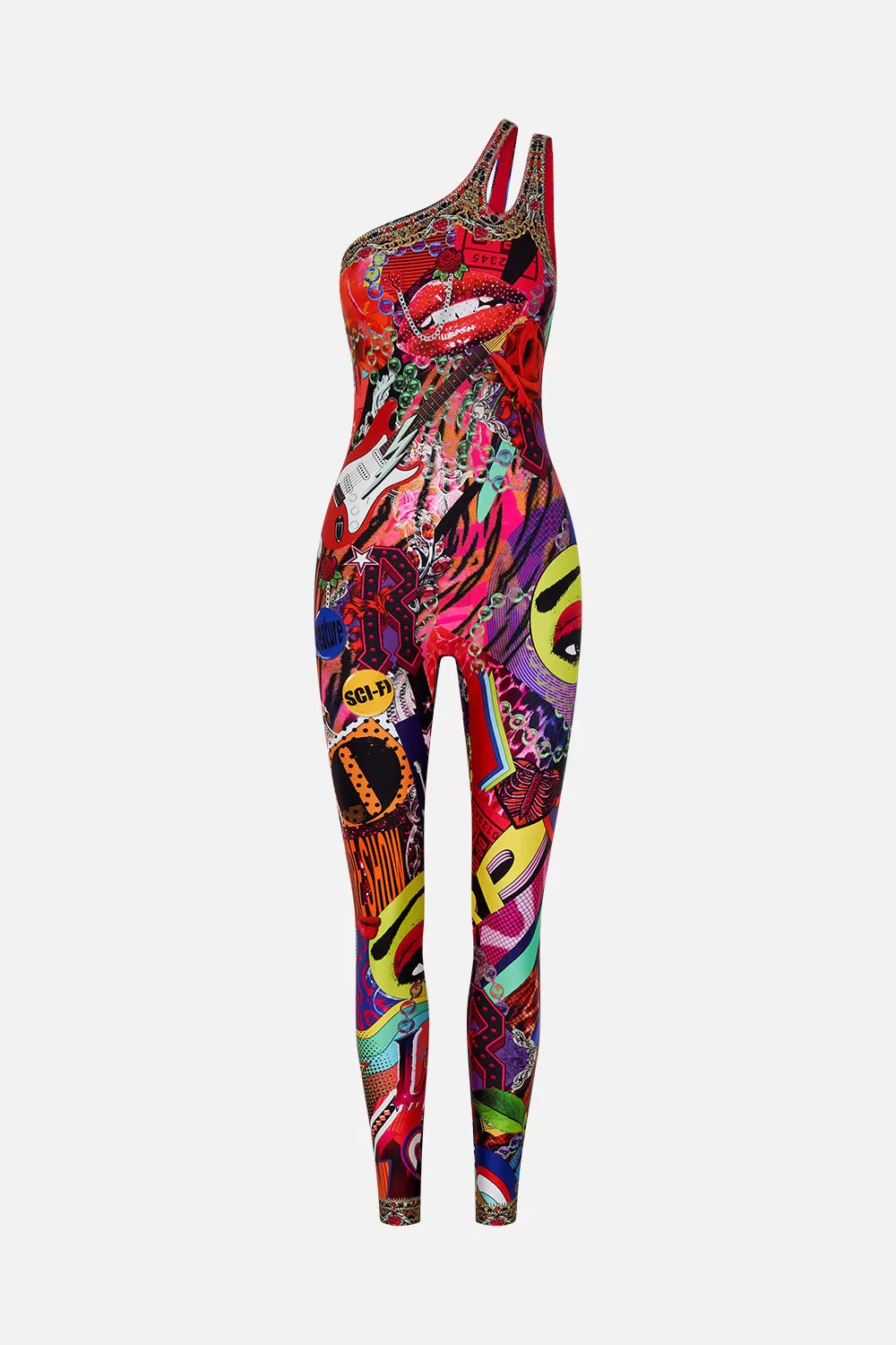 ONE SHOULDER CUTOUT CATSUIT RADICAL REBIRTH 5 ONE SHOULDER CUTOUT CATSUIT RADICAL REBIRTH - Image 3
