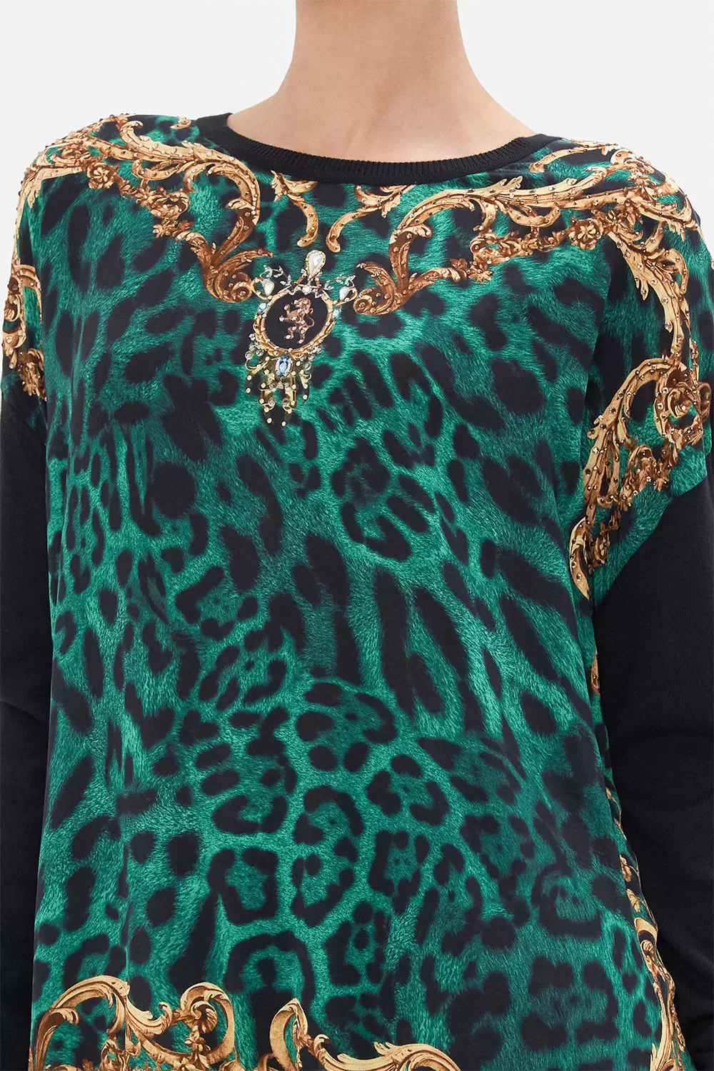 LONG SLEEVE JUMPER WITH PRINT FRONT SING MY SONG - Image 6