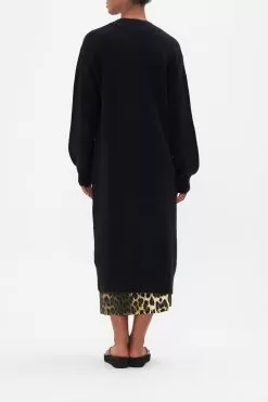 KNIT LONG COCOON CARDIGAN LIONS MANE -Fashion Store CAMILLA 00022884 LONG COCOON CARDIGAN LIONS MANE 3