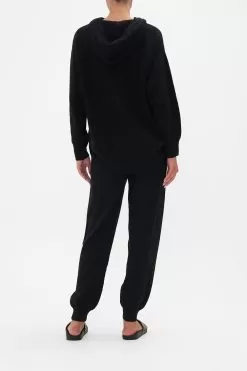 WOOL CASHMERE BLEND KNIT JOGGER PANT LIONS MANE -Fashion Store CAMILLA 00022886 KNIT JOGGER PANT LIONS MANE 3