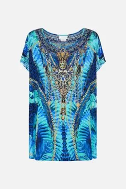 LOOSE FIT TEE SONG OF THE JUNGLE -Fashion Store CAMILLA 00022965 LOOSE FIT TEE SONG OF THE JUNGLE GHOST