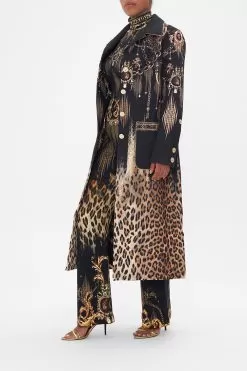 LONG BUTTON FRONT COAT JUNGLE DREAMING -Fashion Store CAMILLA 00023158 LONG BUTTON FRONT COAT JUNGLE DREAMING 2