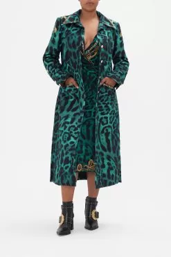 LONG BUTTON FRONT COAT SING MY SONG