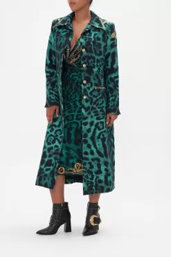 LONG BUTTON FRONT COAT SING MY SONG -Fashion Store CAMILLA 00023163 LONG BUTTON FRONT COAT SING MY SONG 2
