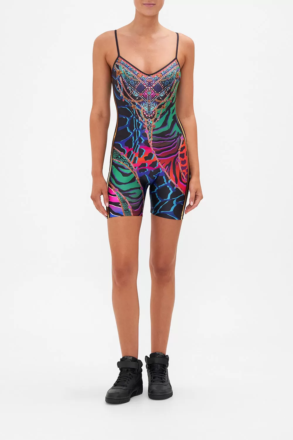 SHORT CATSUIT UNDER THE NEON SUN 3 SHORT CATSUIT UNDER THE NEON SUN