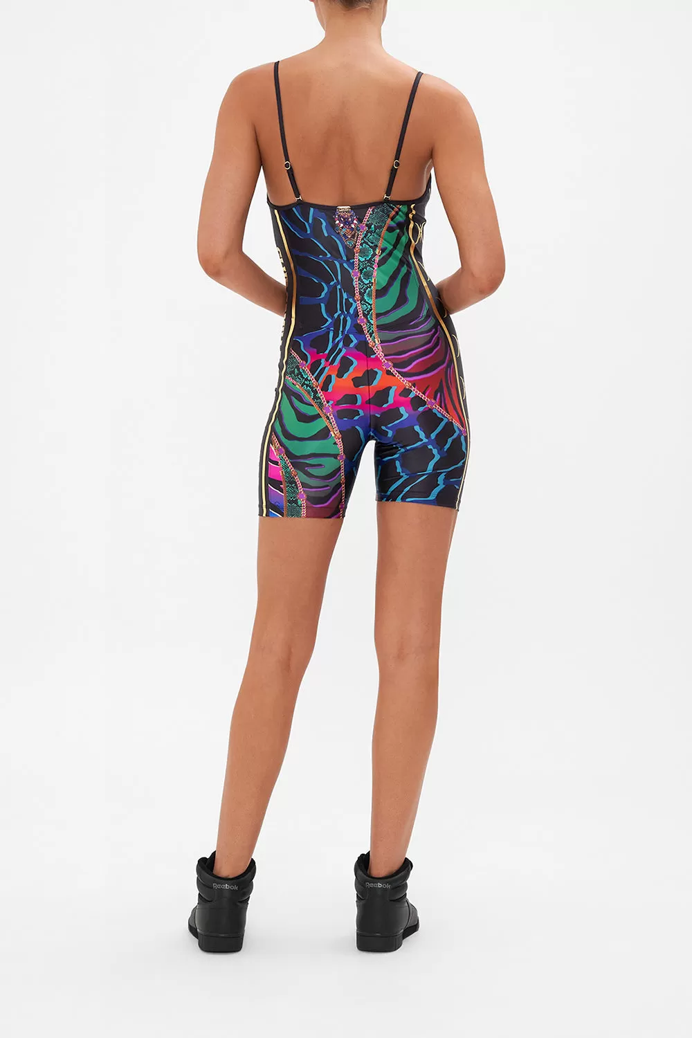 SHORT CATSUIT UNDER THE NEON SUN 4 SHORT CATSUIT UNDER THE NEON SUN - Image 2