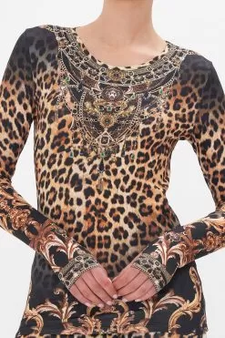 LONG SLEEVE THUMBHOLE TOP RUNNING IN THE WILD -Fashion Store CAMILLA 00023331 LONGSLEEVETHUMBHOLETOPRUNNINGINTHEWILD RUNNING IN THE WILD 5