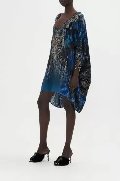 SHORT KAFTAN WITH CUFF GROUND CONTROL -Fashion Store CAMILLA 00023410 SHORT KAFTAN WITH CUFF GROUND CONTROL 2